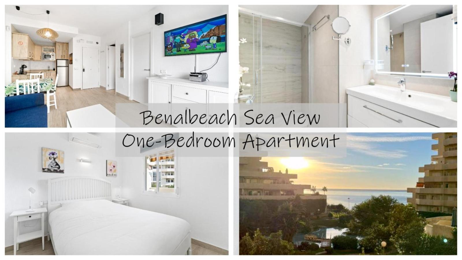 Benalbeach Sea View 24H Entry 贝纳尔马德纳 外观 照片